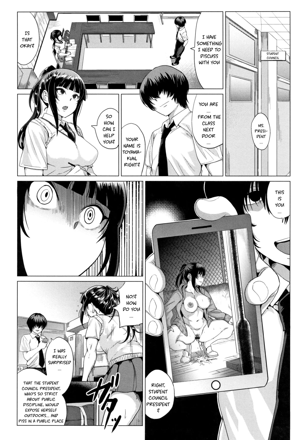 Hentai Manga Comic-Exposed Love-Read-2